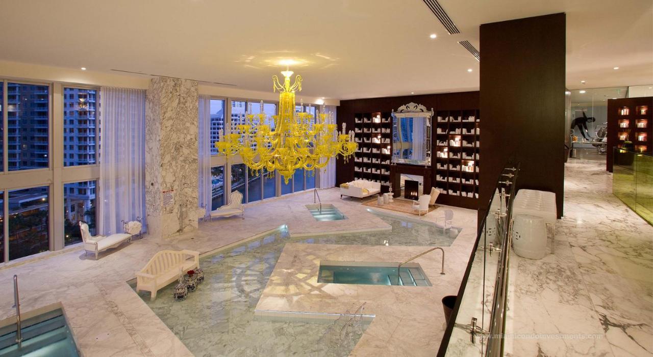 Icon Brickell-29Th Floor Ocean Views-Free Spa Miami Zewnętrze zdjęcie