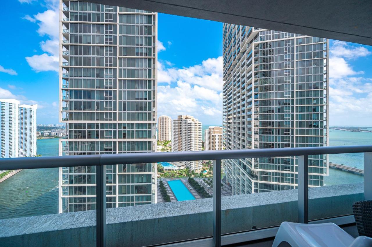 Icon Brickell-29Th Floor Ocean Views-Free Spa Miami Zewnętrze zdjęcie
