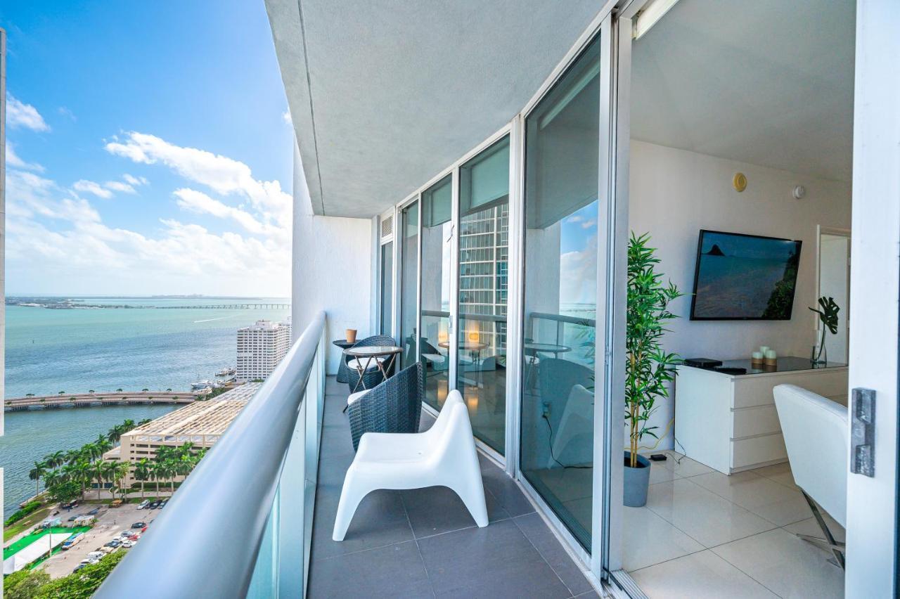 Icon Brickell-29Th Floor Ocean Views-Free Spa Miami Zewnętrze zdjęcie